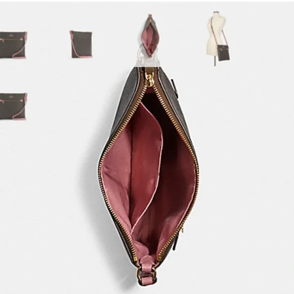 COACH Rowan File Bag In Signature Canvas - Picture 10 of 11